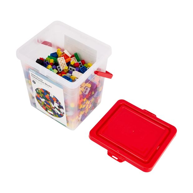 Construction Blocks Set, 1000 Piece - Anko