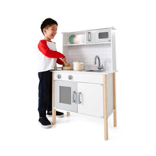 Wooden Kitchen with Light and Sound Stove - Anko