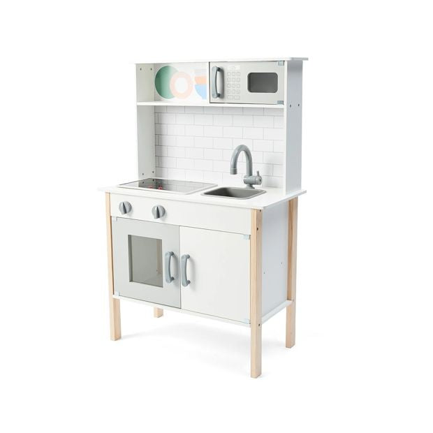 Wooden Kitchen with Light and Sound Stove - Anko