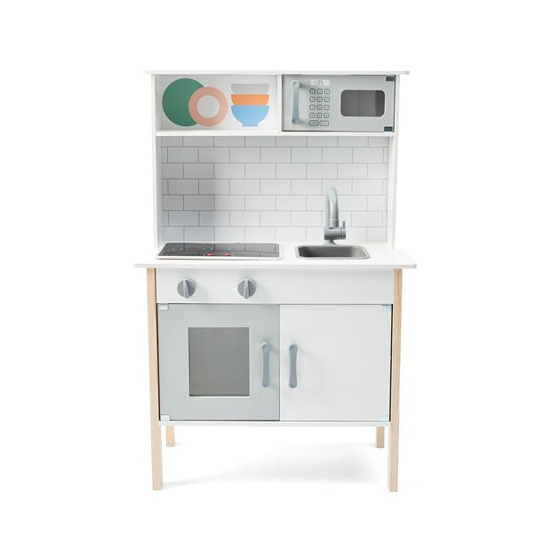 Wooden Kitchen with Light and Sound Stove - Anko