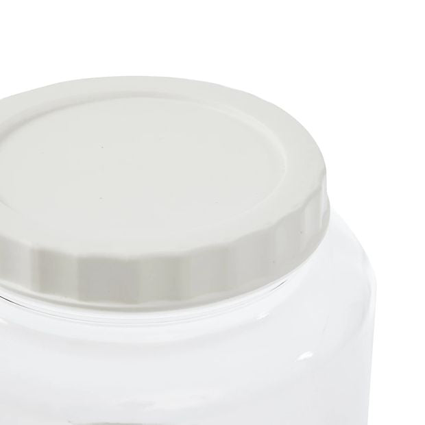 Glass and Silicone Jar with Scoop - Anko