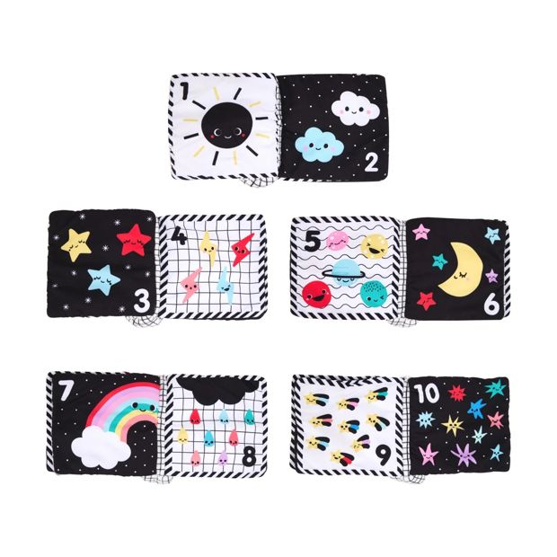Lights and Music Pram Book - Anko