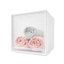 Modular Storage Drawer, Square Large White - Anko