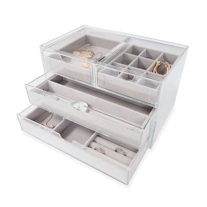 Modular Jewellery Box 4 Drawer - Anko
