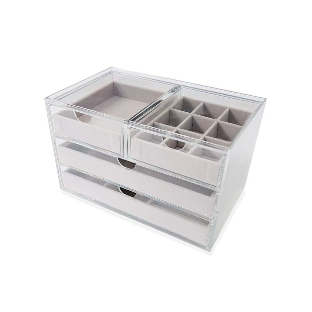 Modular Jewellery Box 4 Drawer - Anko