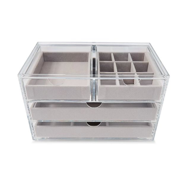 Modular Jewellery Box 4 Drawer - Anko