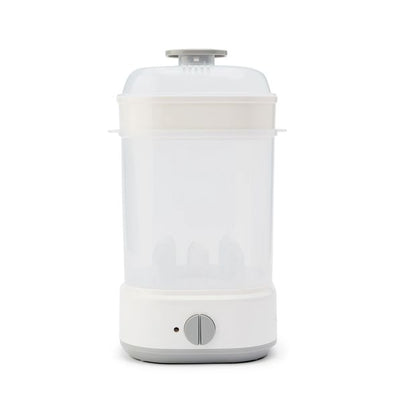 Electric Steam Bottle Steriliser, White and Grey - Anko