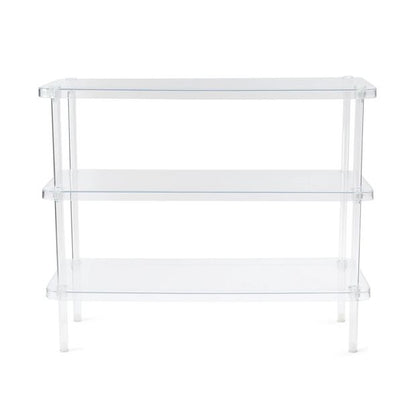 Shoe Rack, Clear 3 Tier