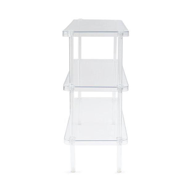 Shoe Rack, Clear 3 Tier