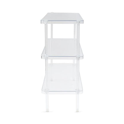 Shoe Rack, Clear 3 Tier