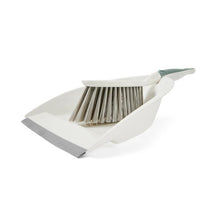 Dustpan and Brush, White and Grey - Anko