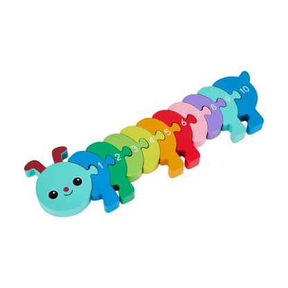 Wooden Counting Rainbow Animal, Assorted - Anko