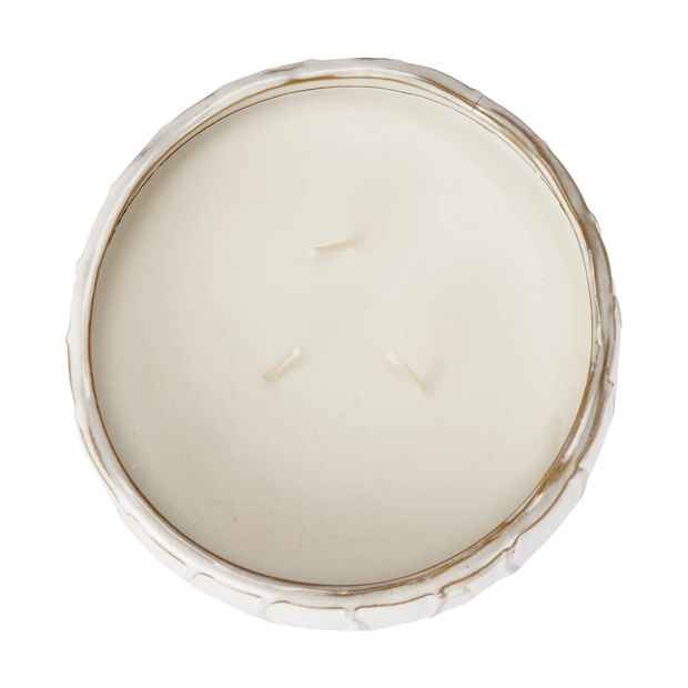 Sage and Moss Irregular Pedestal Fragrant Candle - Anko