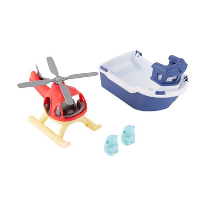 Bath Time Boat and Helicopter - Anko