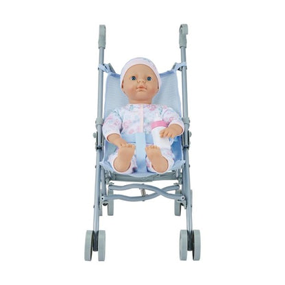 Baby Doll Stroller 3 Piece Set - Anko