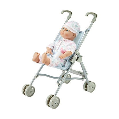 Baby Doll Stroller 3 Piece Set - Anko