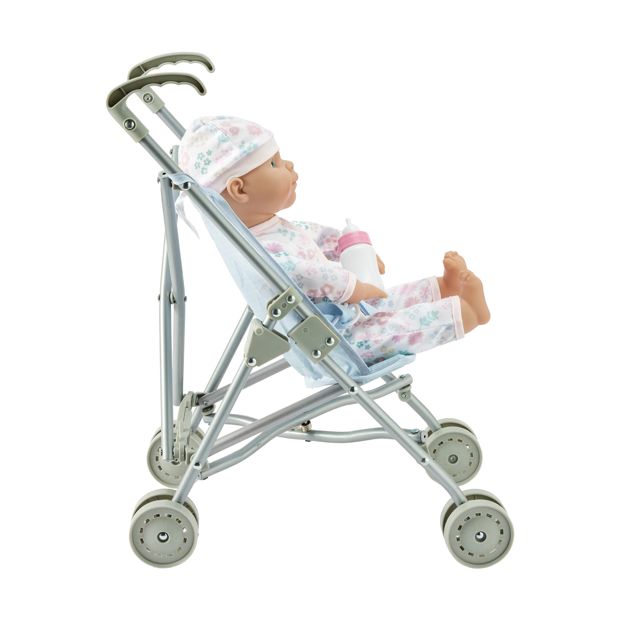Baby Doll Stroller 3 Piece Set - Anko