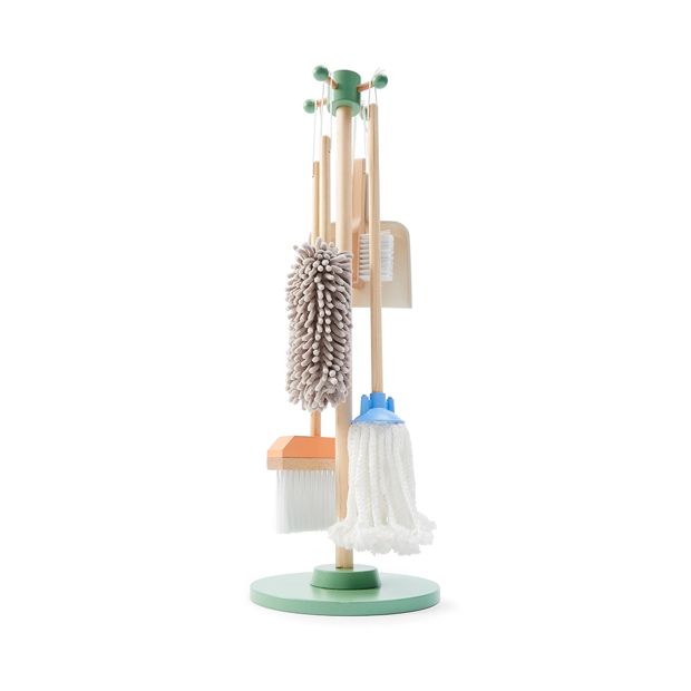 6 Piece Wooden Cleaning Toy Set - Anko