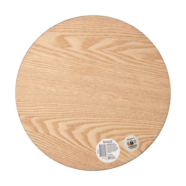 Placemat, Reversible MDF Black - Anko