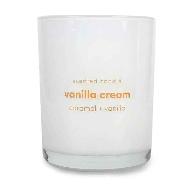 Vanilla Cream Fragrant Candle - Anko