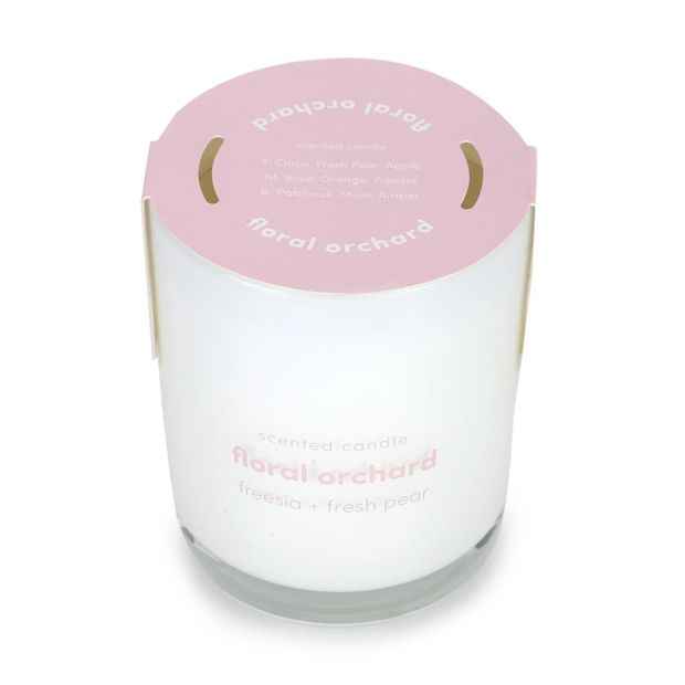 Floral Orchard Scented Candle with Double Wick