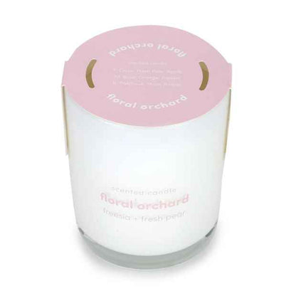 Floral Orchard Scented Candle with Double Wick