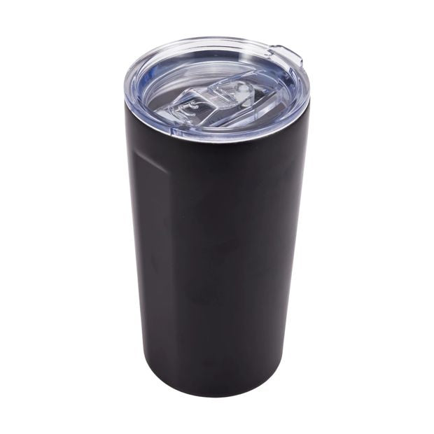 Black Stainless Steel Coffee Tumbler, 500ml - Anko