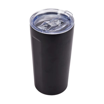 Black Stainless Steel Coffee Tumbler, 500ml - Anko