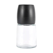 Glass Salt & Pepper Grinder, Black  - Anko