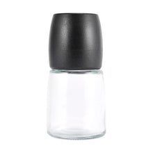 Glass Salt & Pepper Grinder, Black - Anko