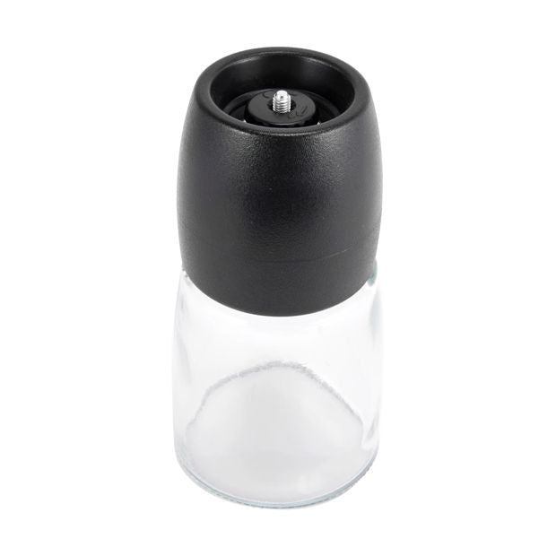Glass Salt & Pepper Grinder, Black  - Anko