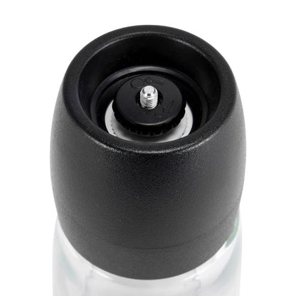 Glass Salt & Pepper Grinder, Black  - Anko