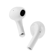 True Wireless Earphones With LED Display, White - Anko