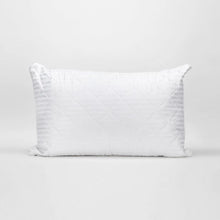 Luxury Quilted Pillow - High Profile, White