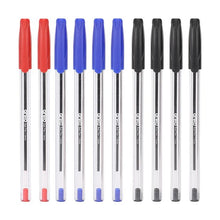 10 Pack Assorted Colours Ballpoint Pens - Anko