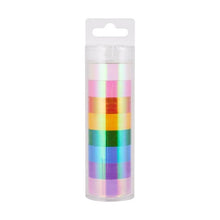 8 Pack Washi Tape, Iridescent - Anko