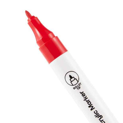 Dual-Tip Acrylic Paint Markers, 24 Pack - Anko