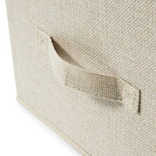 Linen Look Hanging Shelving with Drawers, Beige - Anko