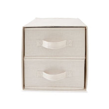 Drawer Set, Linen Look, Beige - Anko