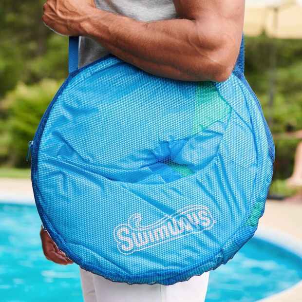 Swimways Premium Spring Float Papasan - Sky Blue
