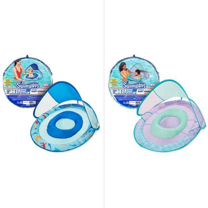 Swimways Baby Premium Spring Float Sun Canopy - Assorted