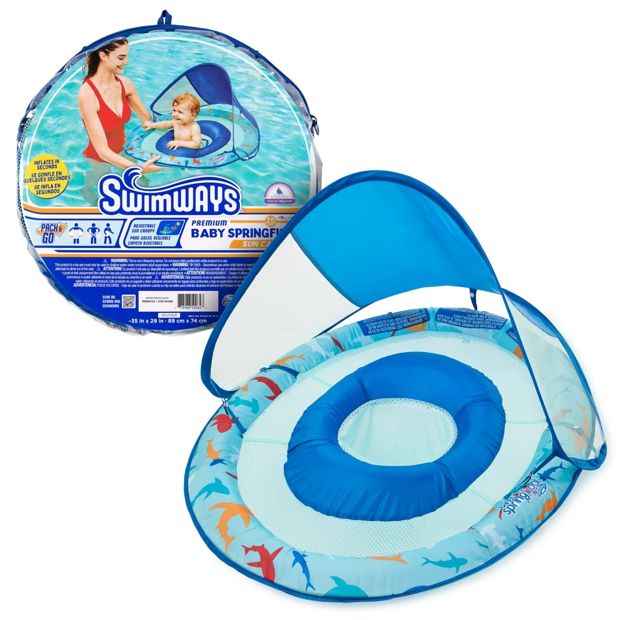 Swimways Baby Premium Spring Float Sun Canopy - Assorted