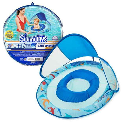 Swimways Baby Premium Spring Float Sun Canopy - Assorted
