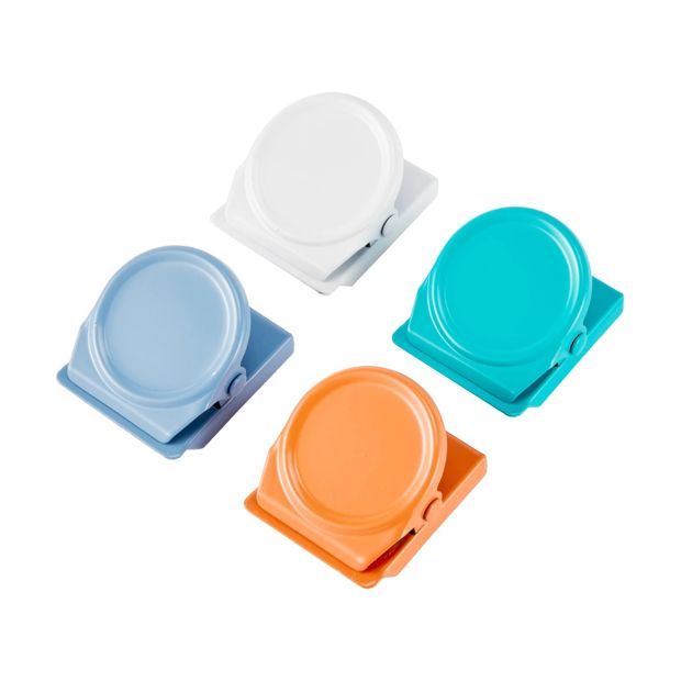 4 Pack Magnetic Clips - Anko