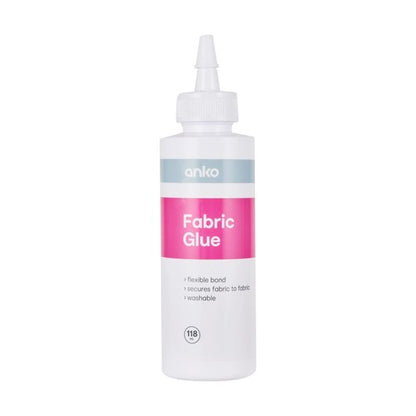 Fabric Glue, 118ml - Anko