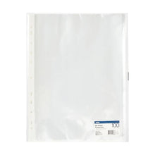 100 Pack A4 Sheet Protectors, Clear - Anko