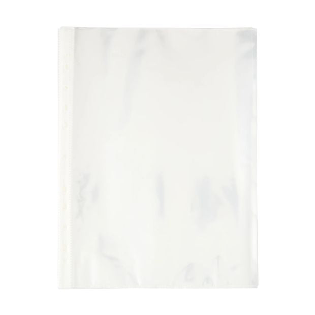 100 Pack A4 Sheet Protectors, Clear - Anko