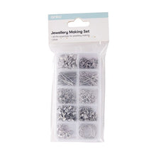 Jewellery Making Set, Silver Look - Anko