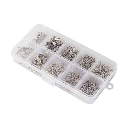Jewellery Making Set, Silver Look - Anko
