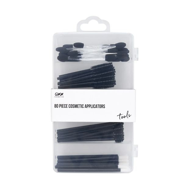 80 Piece Cosmetic Applicators - OXX Cosmetics